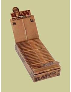 RAW Caja de 24 libritos de Papel de 1 1/4